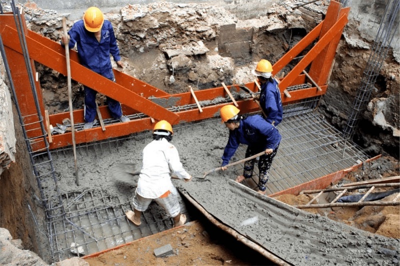 kết cấu móng băng nhà 3 tầng 7