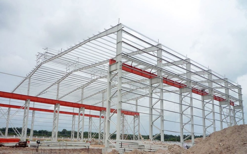 Ứng dụng thép trong xây dựng nhà xưởng