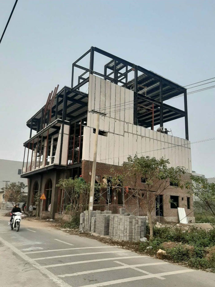 Thi công bằng phương pháp lắp ghép giúp đẩy nhanh tiến độ thi công
