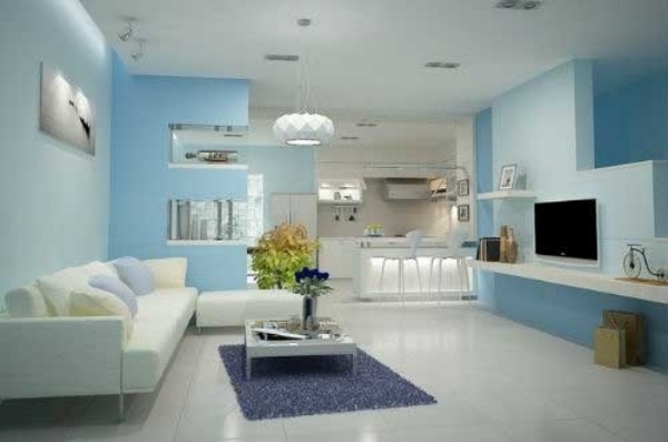 Cần chú ý tới yếu tố ánh sáng khi chọn màu sơn nhà