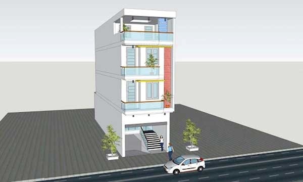 Tầng hầm là tầng nằm dưới tầng 1 (tầng trệt) và được xây dựng hoàn toàn dưới lòng đất.